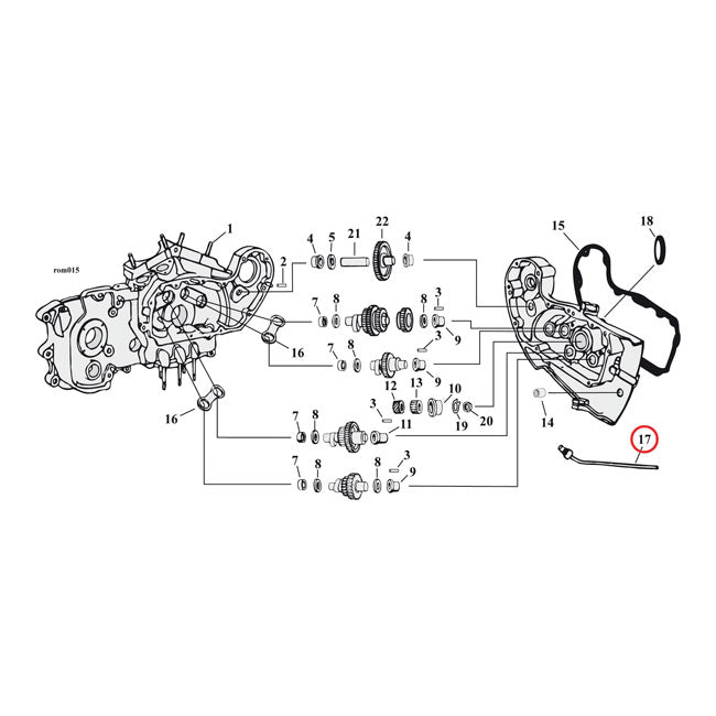 BREATHER TUBE, CRANKCASE XL