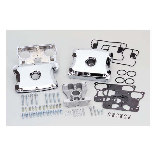 S&S, die-cast rocker cover kit. Chrome