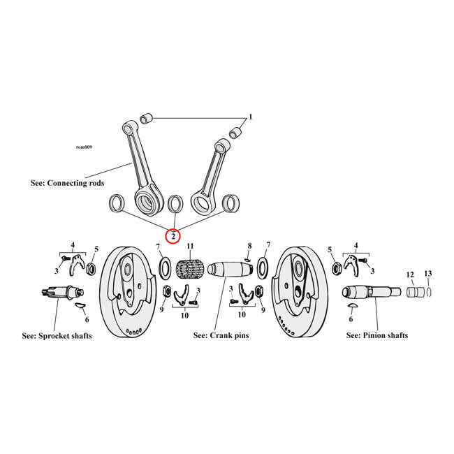 Connecting rod race set