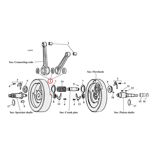 JIMS, connecting rod race set