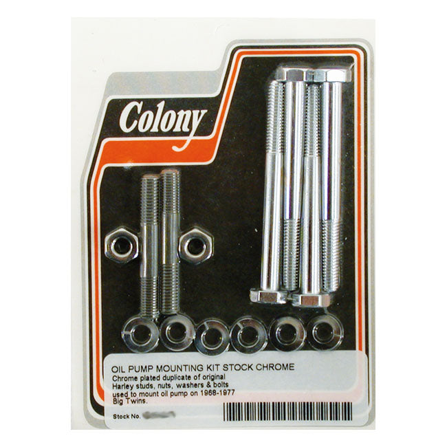 COLONY OIL PUMP MOUNT KIT, OEM STYLE