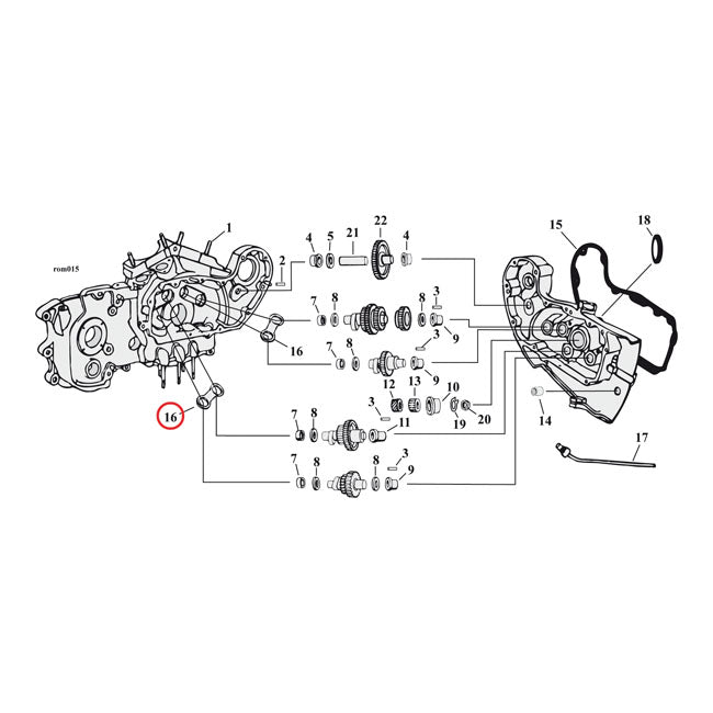 LOCK PLATE, CAM GEAR