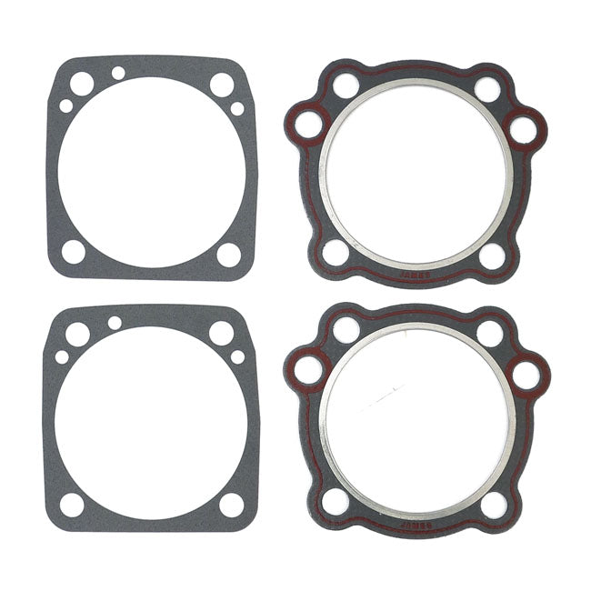 James, Evo cyl. head & base gasket kit. .062" Firering