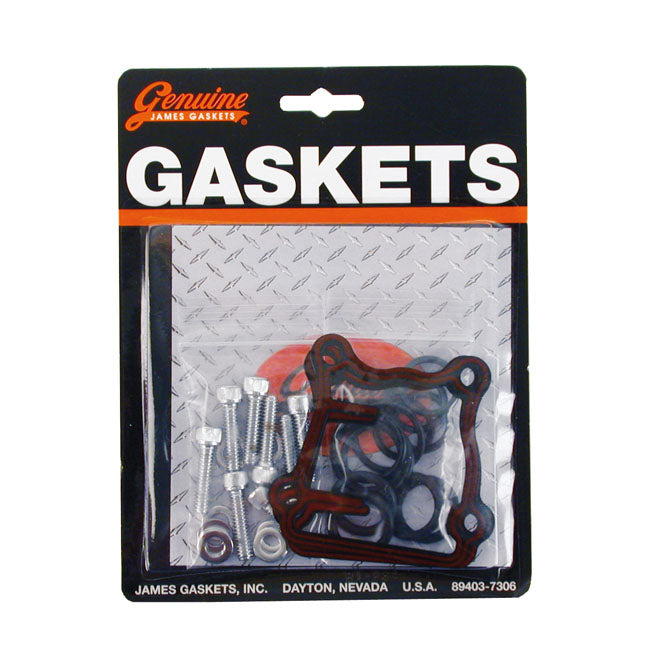 James, tappet block & pushrod cover gasket kit. RCM