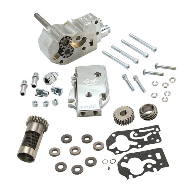 S&S, HVHP oil pump kit with gears. Standard cover