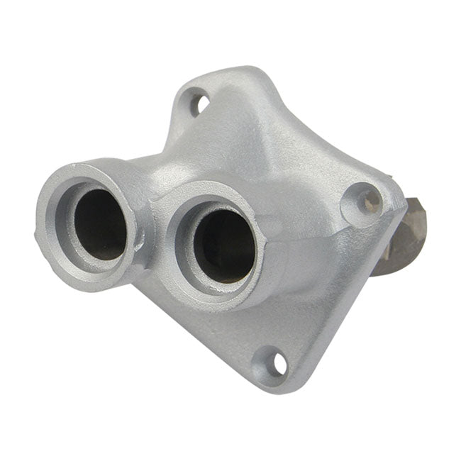 S&S, Knucklehead tappet block, front. Silver