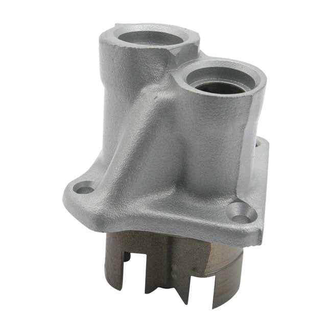 S&S, Knucklehead tappet block, rear. Silver