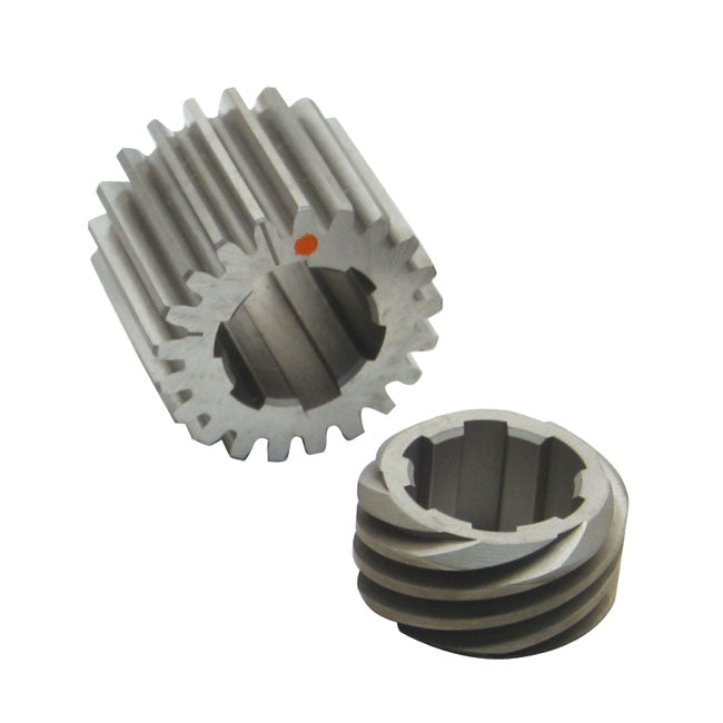 S&S, 39-53 B.T. pinion shaft gear kit. Orange