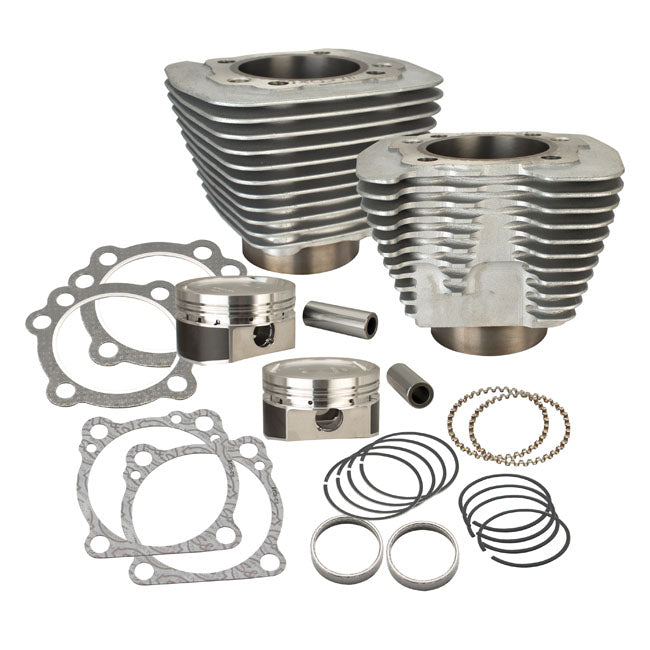 S&S, 883-1200 XL big bore conversion cyl. & piston kit