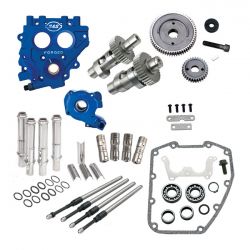 S&S, complete cam chest kit with gear drive 551GE cams