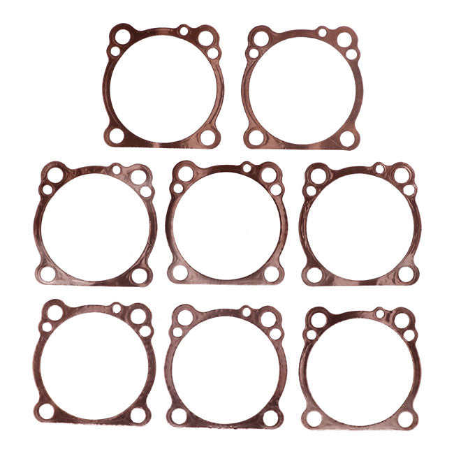 Cometic, builders cylinder base gasket set. 3-1/2" copper