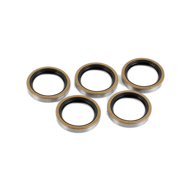 Cometic, sprocket shaft oil seal. Metal OD