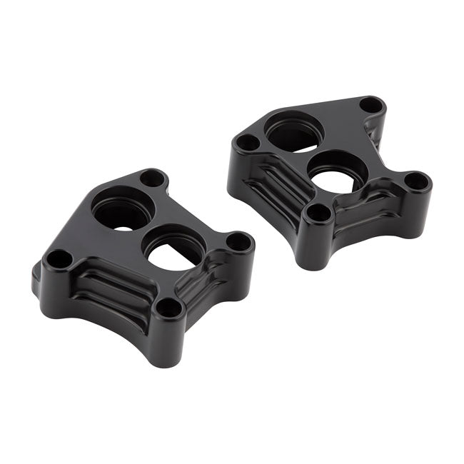 Arlen Ness, 10-Gauge tappet block cover kit. All Black