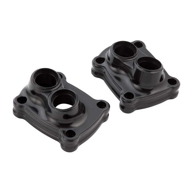 Arlen Ness, 10-Gauge tappet block cover kit. All Black