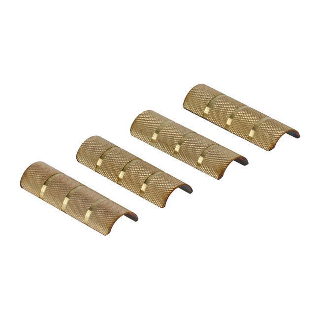 Paughco, 48-85 pushrod cover retainer set. Knurled style