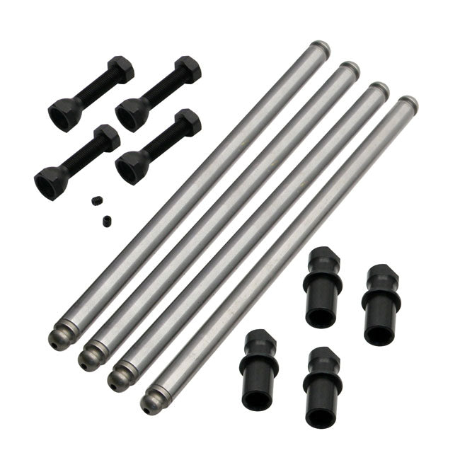 S&S, non-adj. chromoly pushrod set for 74" Panhead