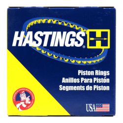 Hastings, 3-3/4" bore chr/moly piston ring set. STD