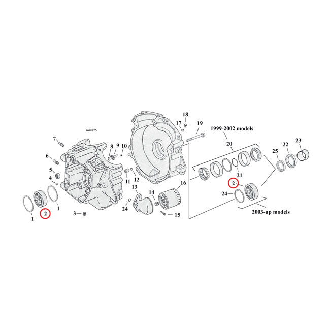 Bearing, pinion shaft