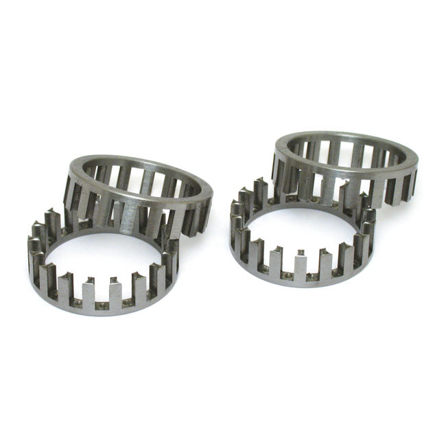 JIMS ROD BEARING RETAINER SET, STAAL