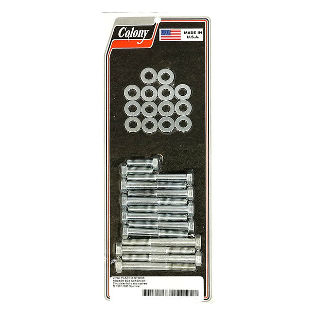 Colony, Sportster rocker box boutenset. Hex, zink