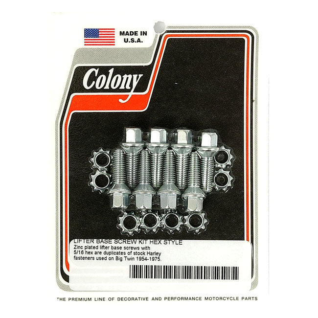 Colony, montageset voor stoterblok. OEM-stijl, zink