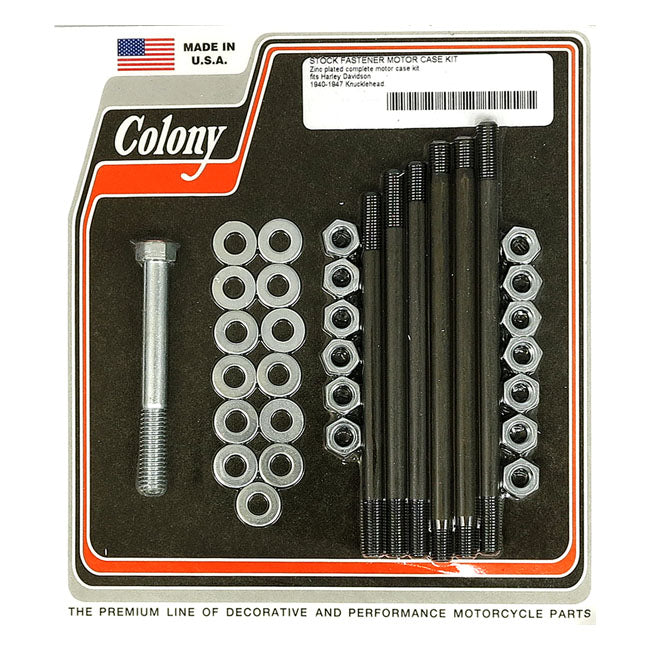 COLONY CRANKCASE BOLT KIT