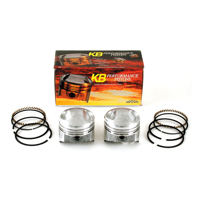 KB Performance, 1340cc Shovel pop-up piston kit. +.005"