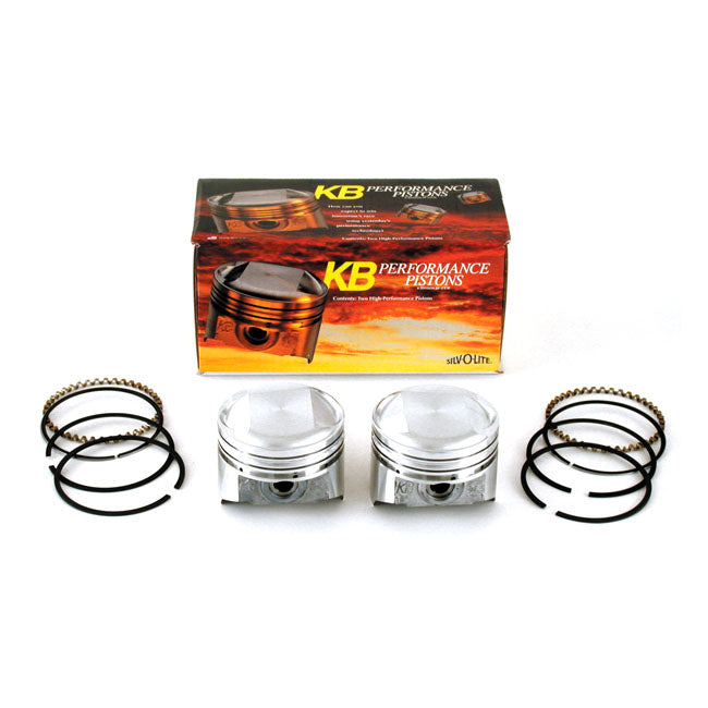 KB Performance, 1340cc Evo B.T. pop-up piston kit. +.005"