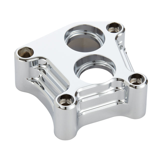 Arlen Ness, 10-Gauge tappet block cover kit. Chrome