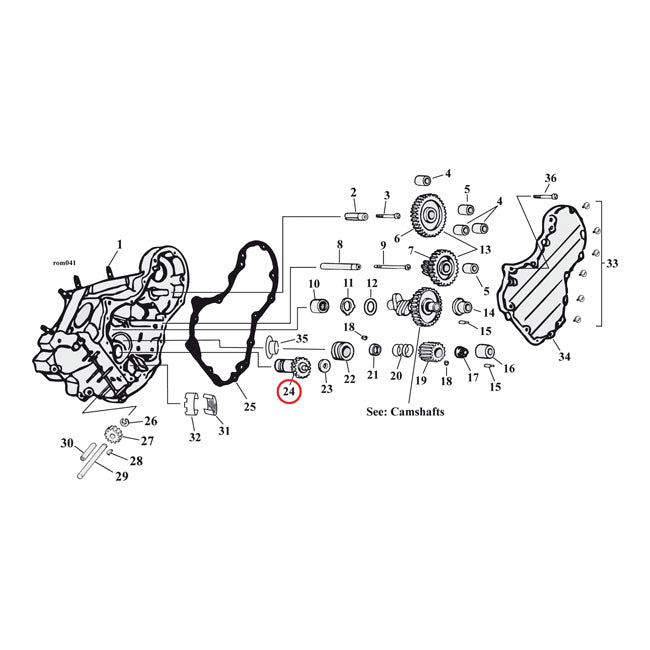 S&S, steel breather valve. +.030" OD