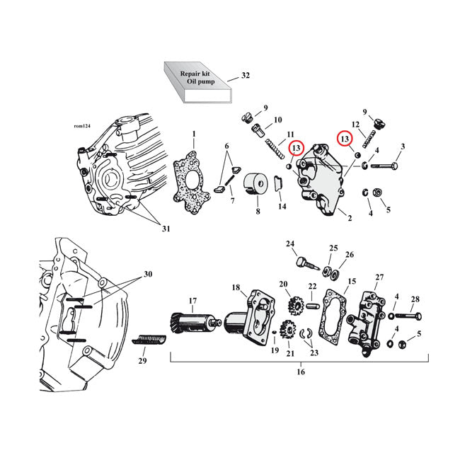 BALL 7/32 INCH DIAMETER OIL PUMP