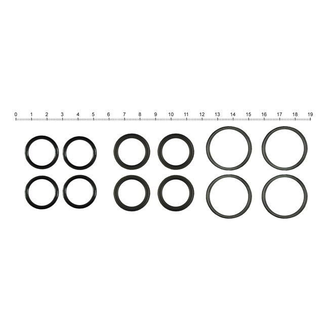 S&S, pushrod cover seal kit. O-ring