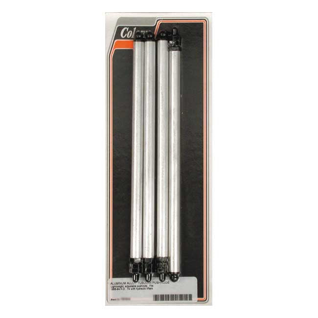 Colony,66-84 Shovel aluminum adj. pushrod set