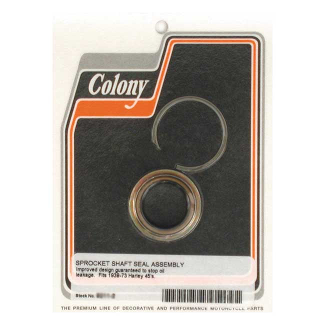 Colony, sprocket shaft oil seal