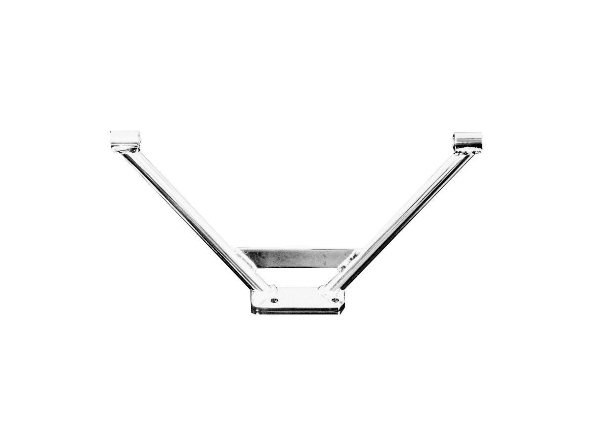 Transmission Passenger Peg Bracket for Big Twins Chrome