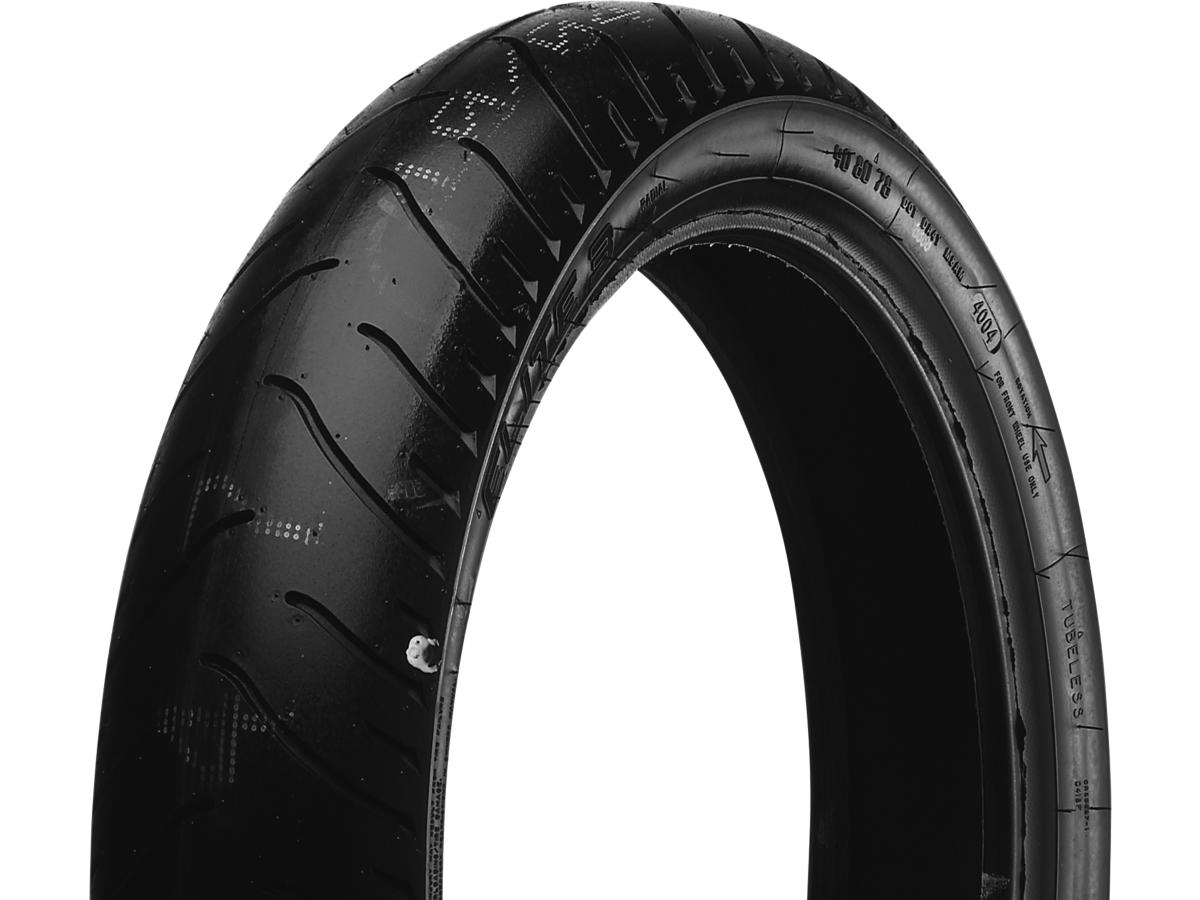 Elite 3 Premium Touring Tire 90/90-21 54H TL Black Wall