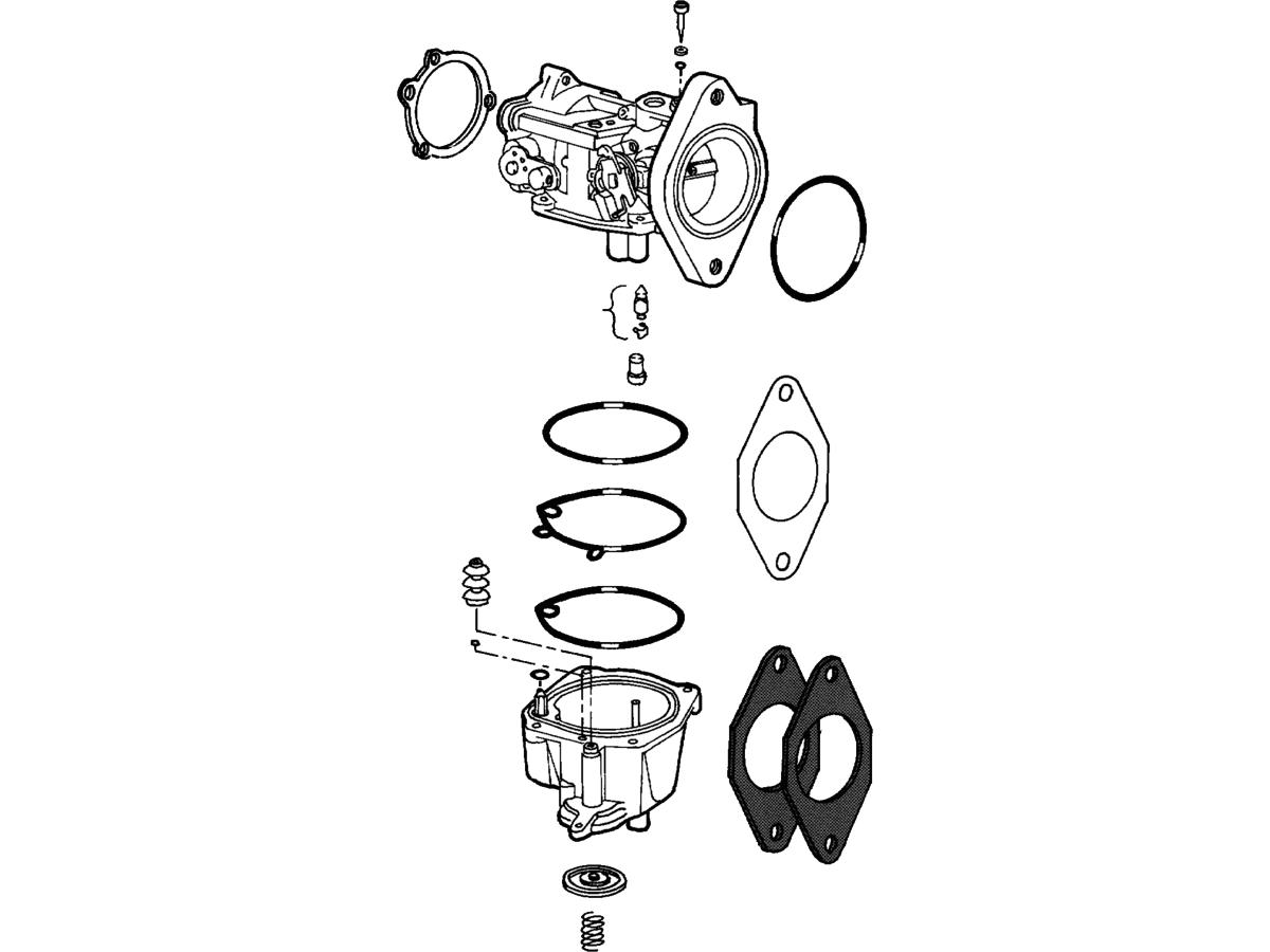 Keihin carburateur herbouwset