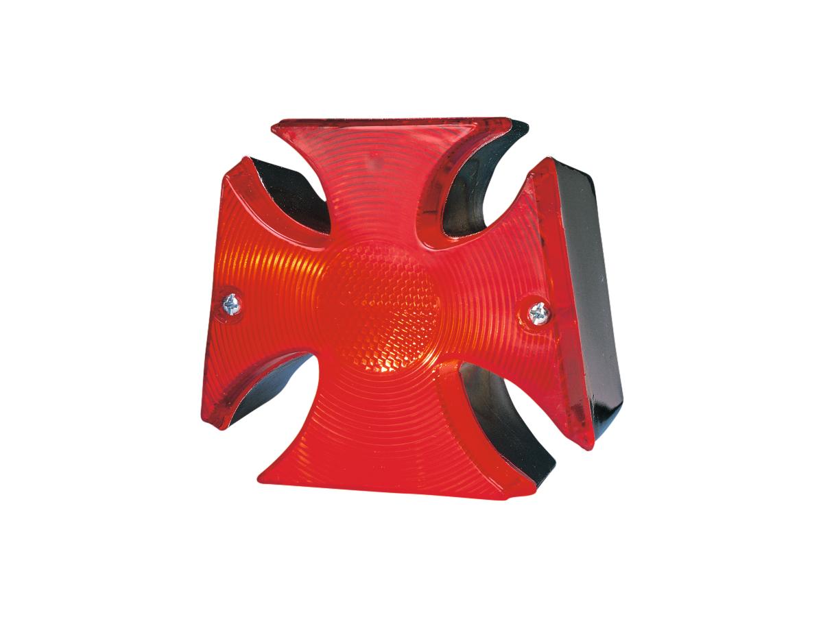 Maltese Cross Taillight Lense