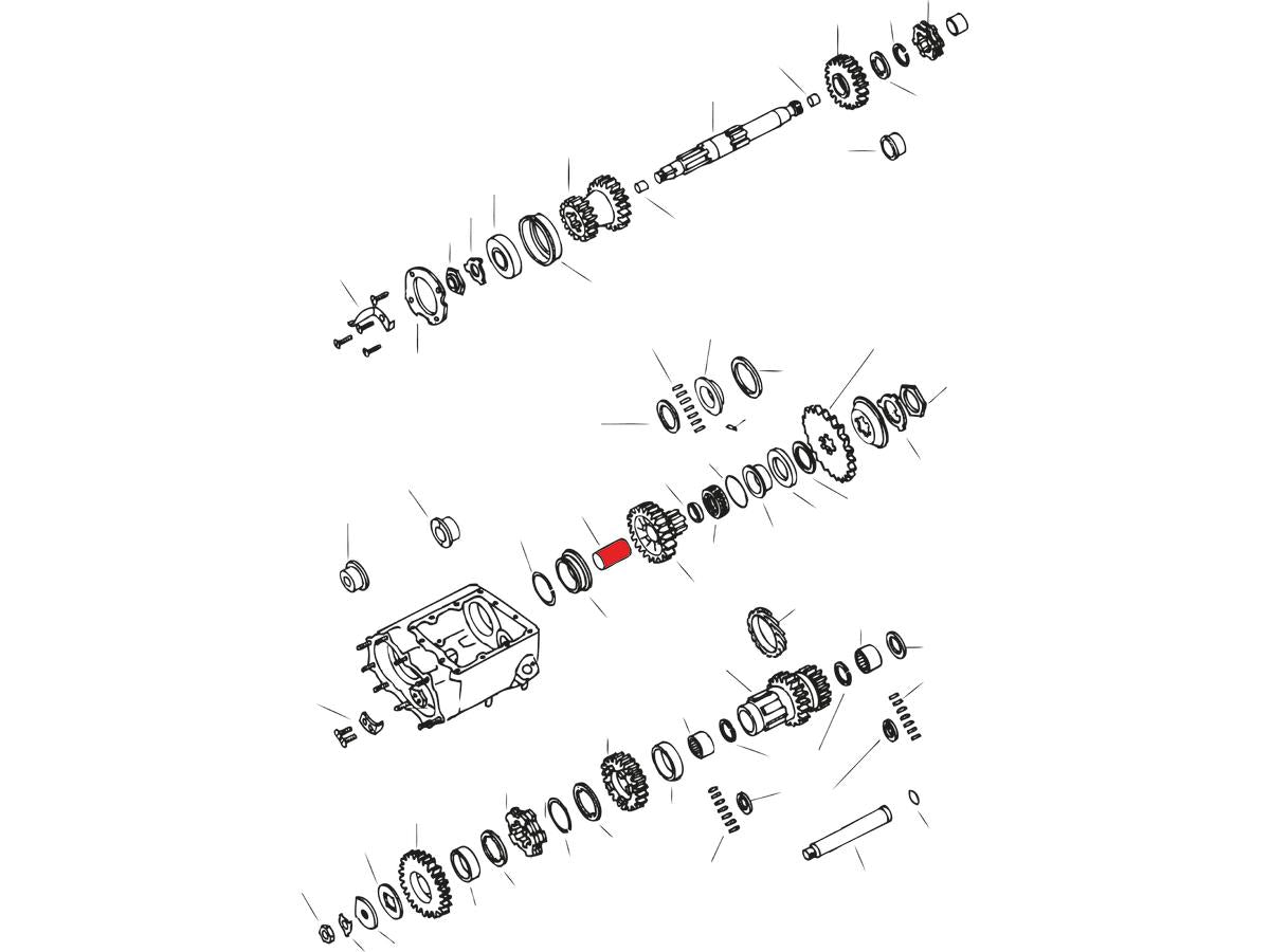 TRANSMISSION MAIN DRIVE GEAR BUSHING