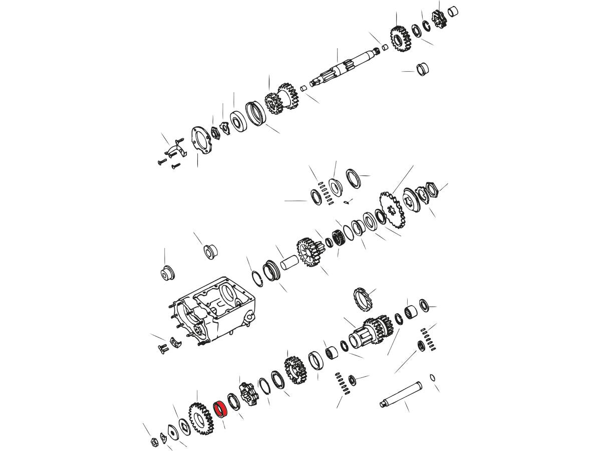 CONT/SHFT.LO-REV VERSNELLINGSBUS B/T