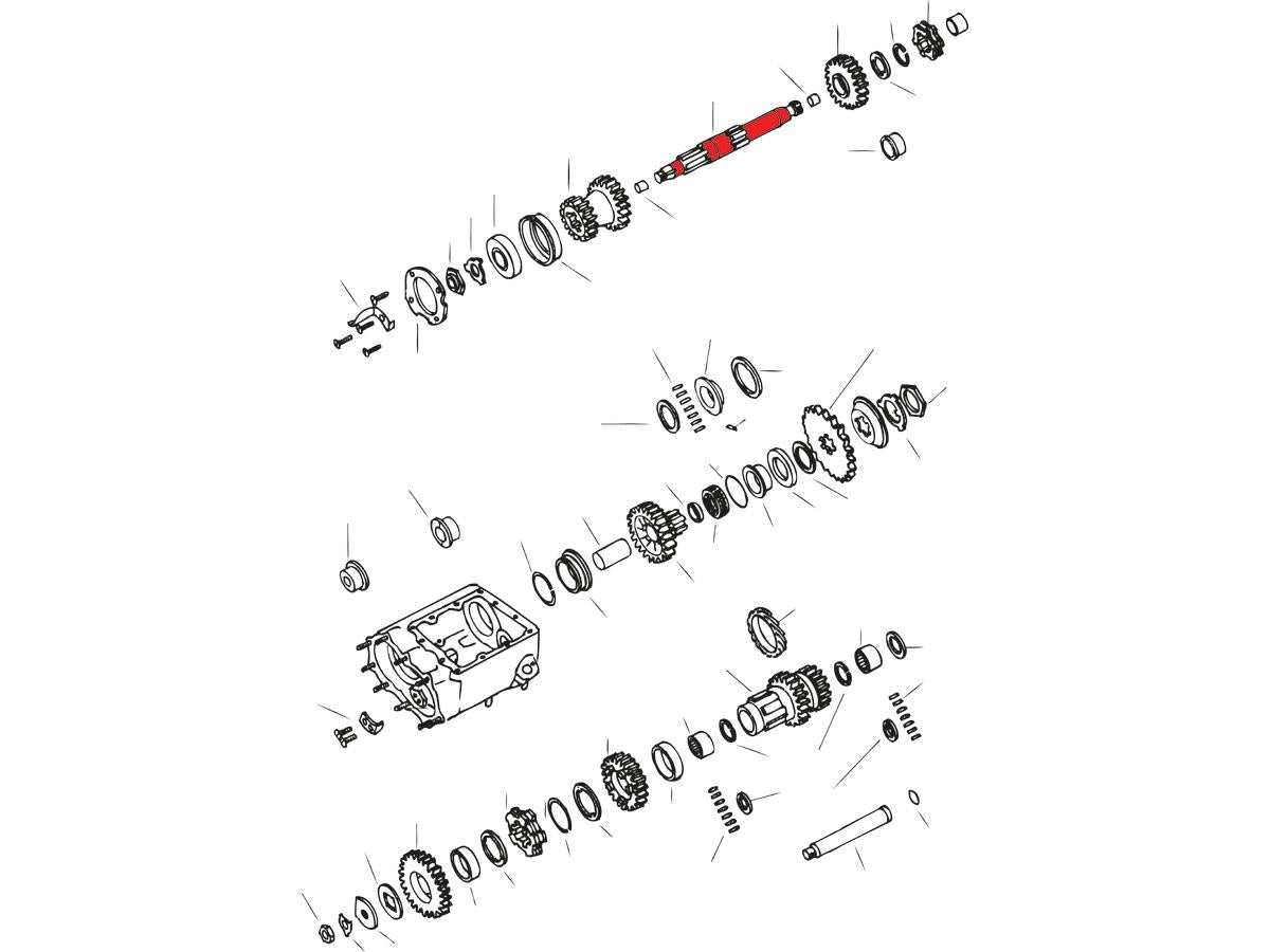 4 SPD.M/SHAFT (35039-80)