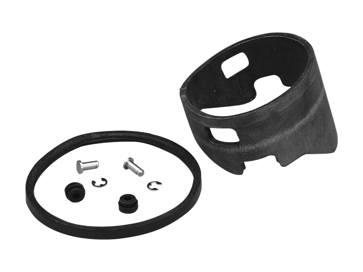 Fat Bob Speedometer Mounting Kit Black