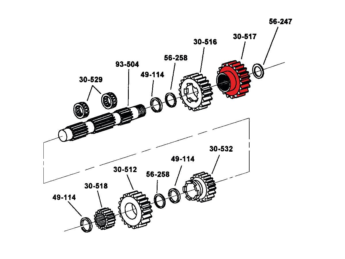 5 Speed.4TH GEAR,COUNTSHFT