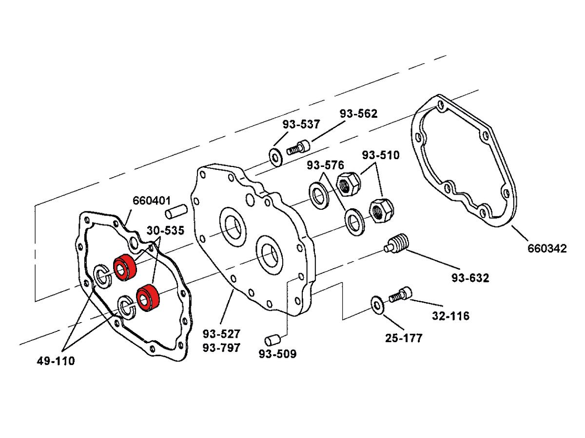 5-Speed Mainshaft Trapdoor Bearing