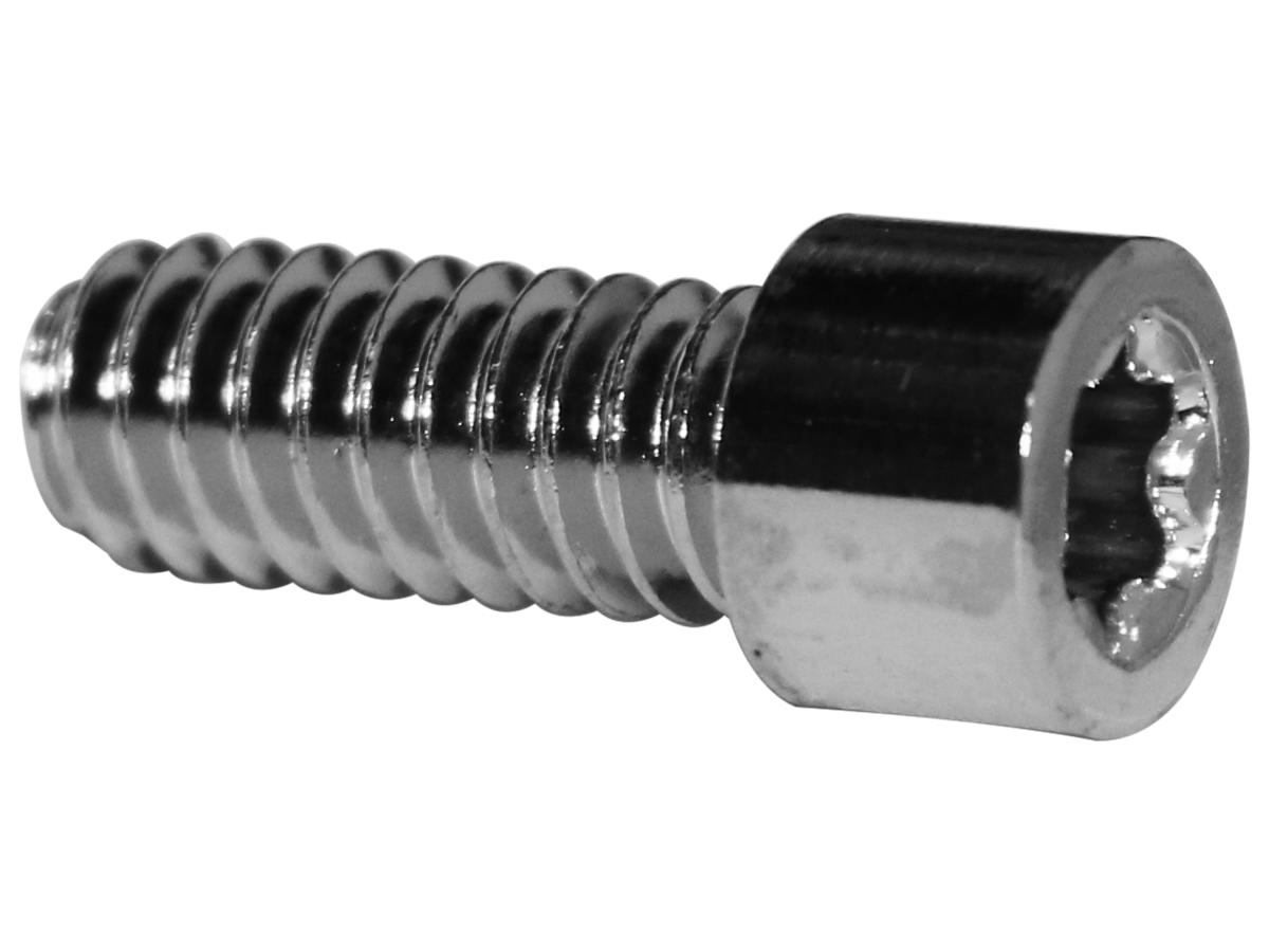 Torx-schroevenpakket met gladde kop, chroom Zeskant Torx 5/16"-18 UNC 1 1/4"