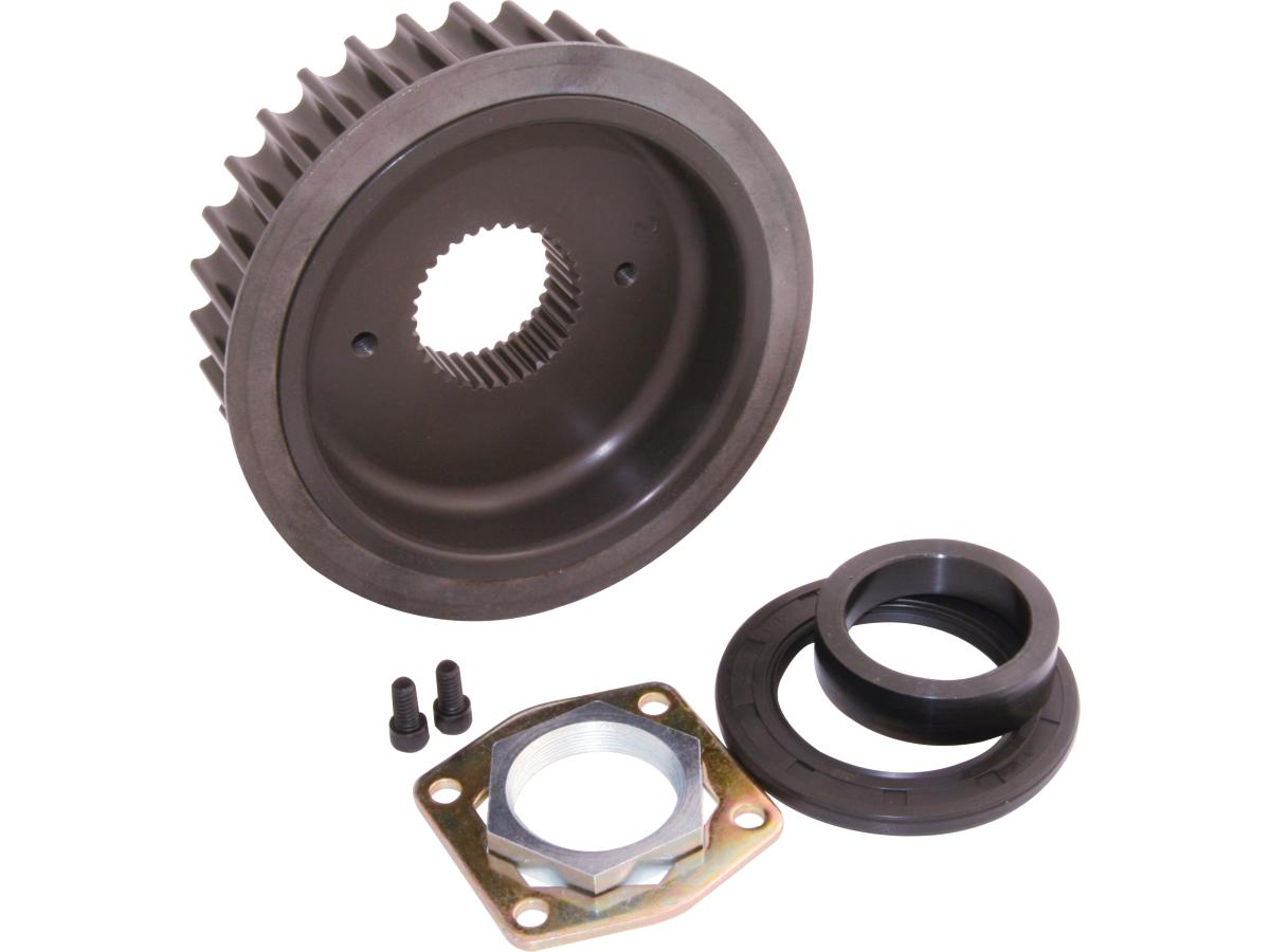 Transmission Drive Pulleys Aluminium Anodized 32 teeth