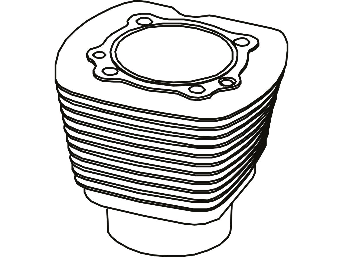 3-13/16" EVO VOORCILINDER