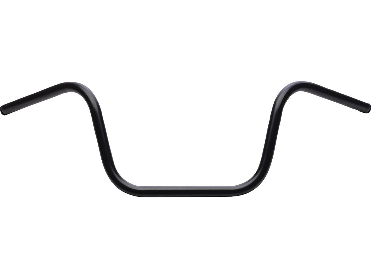 10 Ape Hanger Handlebar Black Powder Coated 1"