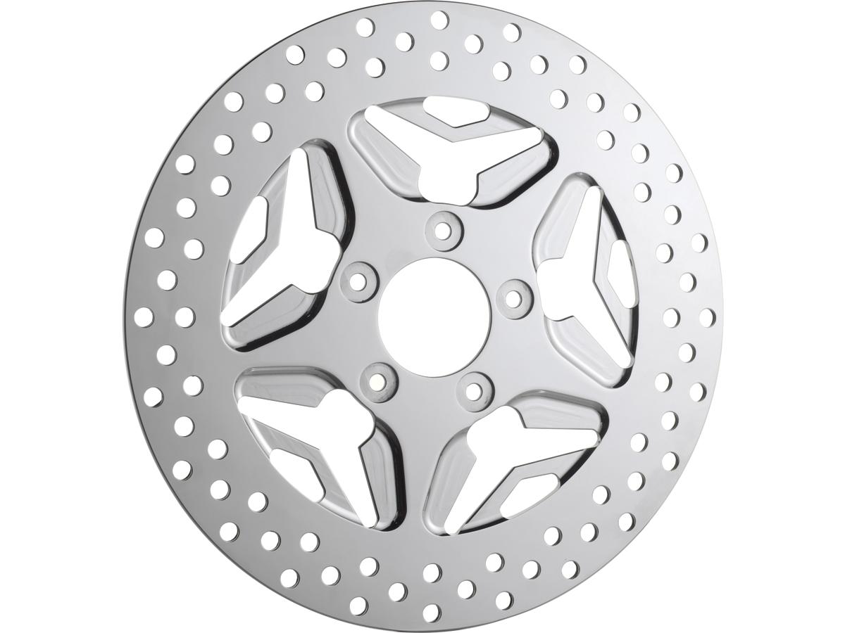 Speed Star Brake Rotor Chrome 11,8" Rear