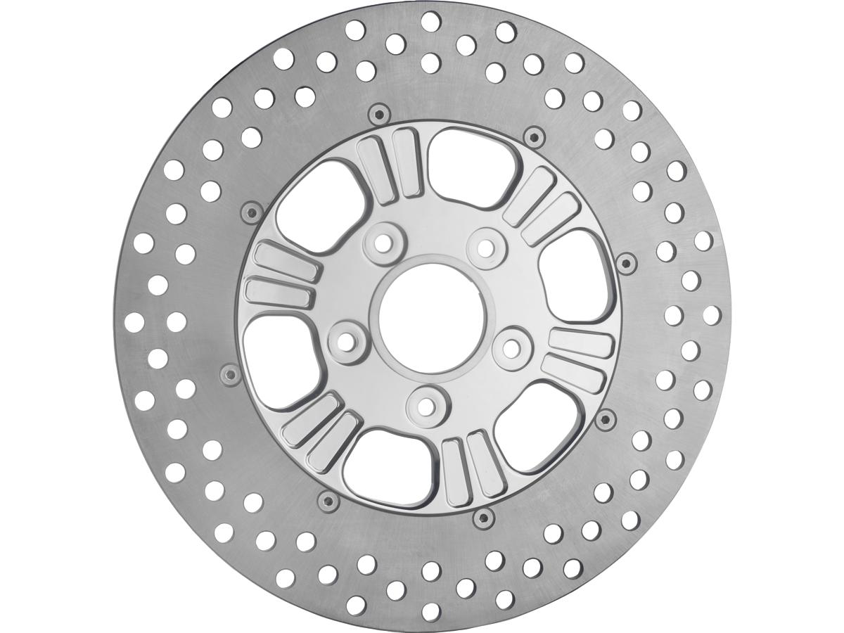 Dominator 2-Piece Brake Rotor Chrome Rear